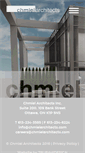 Mobile Screenshot of chmielarchitects.com